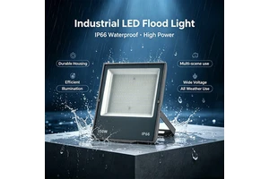 30W 50W 100W 150W 200W Commercial LED Flood Light Outdoor IP66 Waterproof SMD For Building Facade Parking Lot