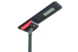 Road Lamp Luminaire 5 Warranty 50 Watt All in One Solar Street Light Outdoor Led Street Light