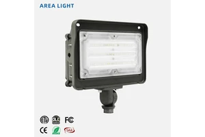 Led Floodlight Outdoor with DLC ETL Listing Aluminum Yoke Bracket 5 Year Warranty IP66 IP65 200W 150W 100W 50W 30W Options