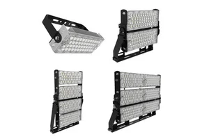 1200W Modular LED Flood Light Outdoor Waterproof Stadium Lighting Adjustable Bracket SMD Led Reflector for Sports Field IP66