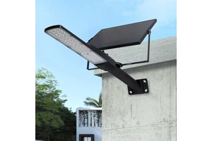 KCD Aluminium IP65 Remote Control 20w 100w 400w 500w Semi Integrated Solar Panel Street Light Outdoor Solar Street Lamp