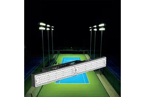 Modular LED Flood Lighting Precise Optics IP66 Sports Padel Lights for Tennis Court Installation