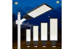 Parking Lot Lighting Outdoor Waterproof Ip65 Street Light Road Light 50w 100w 150w 200w Led Street Lamp