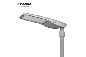 High Efficiency Aluminum Alloy Outdoor AC Powered IP66 LED Street Lamp with 3000K-4000K Color Temperature and 5-Year Warranty