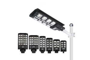 High Quality Outdoor Street Lighting Lamp Solar Powered Integrated Led All in One Street Light IP65 Waterproof Road Light