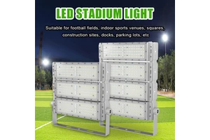 Modern Outdoor LED Flood Light Uniform Bright Light Adjustable Angle Easy for Installation