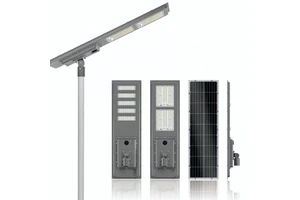 Outdoor Solar Outdoor Lamp Waterproof All in One Led Street Light 60w 80w 100w Integrated Solar Street Light