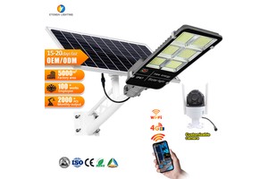 Solar Powered Street Light Manufacturer Price Aluminum/ABS Waterproof Ip67 60w100w120w240w360w500w Rural Areas Solar Street Lamp