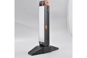 Rechargeable Folding Flood Light with Base Holder and Magnet for Car Inspection and Camping