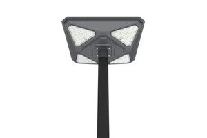 Solar Street Light Garden Lamp UFO 360 Degree Lighting IP65 Waterproof 2000W LiFePO4 Battery Solar Road Light For Yard Sports