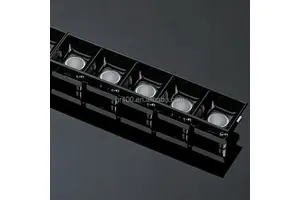 PC square Led Linear Spotlight Reflector