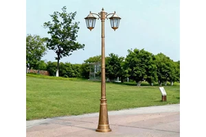 Vintage Retro Courtyard LED Lamp IP65 Waterproof Outdoor Garden Light Rustproof Decorative Pathway Lamp for Landscape Lighting
