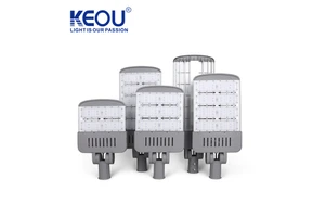 KEOU Streetlight 100W 150W 200W 250W 300W 400W Aluminium Die-Casting Road Lamp Ip66 Streetlight Led Street Light