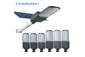 Outdoor Lighting Aluminum Ip65 Waterproof Light Sensor Solar Lamp 100w 200w 300w 400w Solar Led Street Lamp