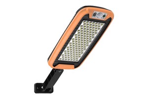 Outdoor Solar Street Lights with LED Lamps LiFePO4 Battery 5000K Daylight Remote Control & Day/Night Sensor IP65 for Road Use