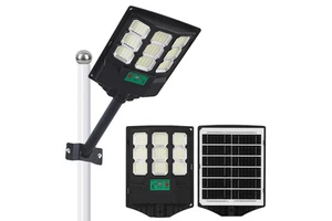 Hot 300W 600W Solar Street Light Energy Saving Outdoor Waterproof Light Control All in One Street Light for Garden Wall Lamp