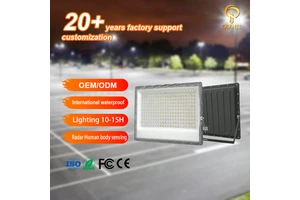 30W-200W LED Aluminum Flood Lights Outdoor Waterproof IP65-67 Super Bright Road Construction Site Spotlight Adjustable Beam