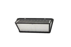 3 Side Lighting Solar Powered Garden Lamp Radar Sensor Outdoor Waterproof 258LED Solar Security Wall Lights