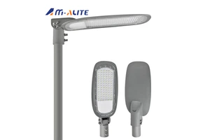 80W 100W 120W 90 Degree Street Light Poles Adjustable Slim Led Street Lamp
