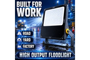 Outdoor IP65 Waterproof LED Flood Light 50W/100W/150W Anti-corrosion Coating Dimmable Optional for Schools and Construction Site