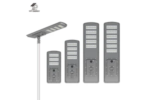 High Brightness Integrated Solar Street Light with Motion Sensor Waterproof Outdoor Courtyard Garden Lighting Lamp
