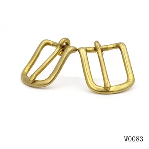 19.5mm Solid Brass Pin Buckle Heavy Duty Metal Belt Buckle for Craft & Accessories