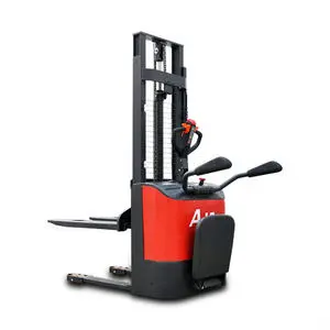 Electric Stacker Forklift New Lithium-Ion Compact High-Capacity (1.5-2 Ton) Standing Operation 1 Year Warranty Efficient