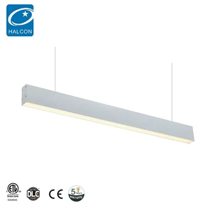 ETL CE Approval Customized Office Shop Garage Suspending Pendant Light 4ft 8ft 50w Led Linear Tube Light