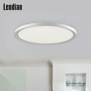 Australian Approved Aluminum Circular Round Dali Lamp Painel De Led 40w 6000k Cct Adjustable Panel Flat Light For Ceiling