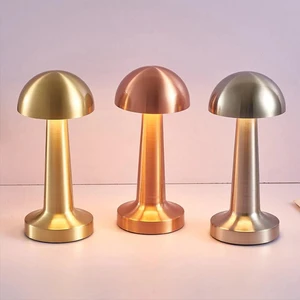 LED Touch Rechargeable Table Lamp Perfect for Dining Hotel Bar Cafe Retro Style Bedroom Night Light Living Room Decor Desk Lamp