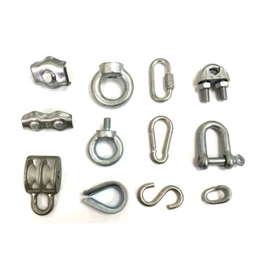 304 Stainless Steel Wire Rope Clamp Wire Rope Thimble Quick Link