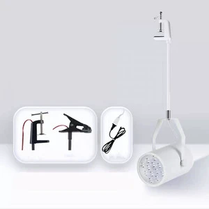 Exhibition LED Booth Telescopic Rod Long Rod Series Track Spotlight