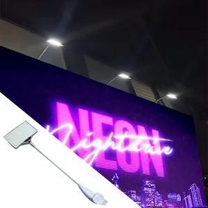 Rectangular Outdoor Booth Lamp 12W LED Exhibition Light for Trade Show IP65 Waterproof Advertising Display Light