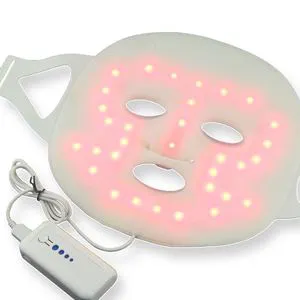 Skin Tightening Anti Aging Skin Rejuvenation Red Light Infrared Led Face Light Therapy Silicone Led Face Mask