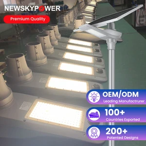 High Quality 40w Led Solar Panel Road Lamp With Motion Sensor Ip65 Outdoor Split All in Two Solar Street Light