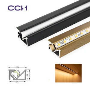 CCH U-groove Light for Jewelry Showcase Lighting, Groove Linear Light, Built-in Linear Light, Shelf Linear Light System
