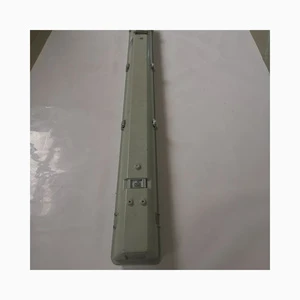 2ft 2x16W LED Tri-Proof Light Fixture ABS Base PC Cover Waterproof 600 Light with IP65 Rating