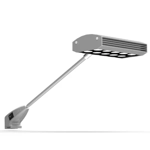 25W LED Aluminum Banner Stand Spotlight with Clip Long Arm 3000-5700K Color Temperature IP20 Rated for Booth Trade Show Lighting