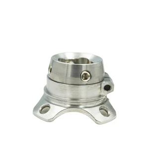 Stainless Steel Prosthetic Ankle Rotary Adapter Female Four Claw Four Pin Connector for Lower Limb Prosthesis Component