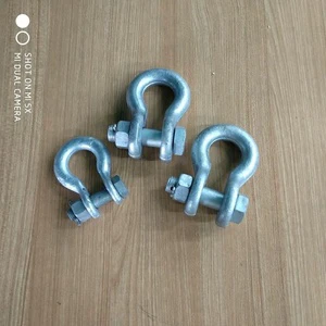 Direct Factory Hot Galvanized Anchor Shackle for Transmission Hardware Accessories