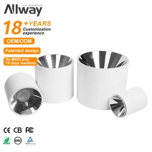 Hot Sale Down Light Antiglare Surface Mounted IP54 Housing COB Dimmable Spotlight Commercial 20W LED Downlights