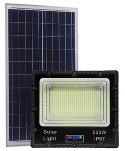 Wholesale Outdoor IP67 Garden Security LED Flood Light 100W 200W 300W 400W 500W Solar Powered Energy Saving Solar Flood Light