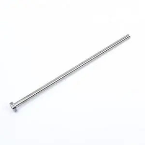 70 Carbon Steel Ejector Pin DIN Standard Straight Thimble 1~5.5mm for Plastic Injection Mold Customizable HRC522 1000HV100HV