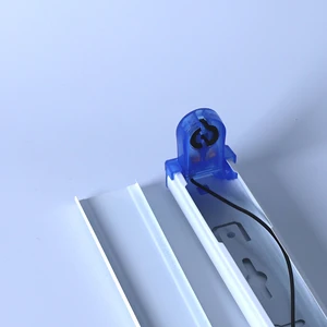 Durable Cost Single T8 Reflector PP Base Slim Design Light for African Trade Export Project Luminaire