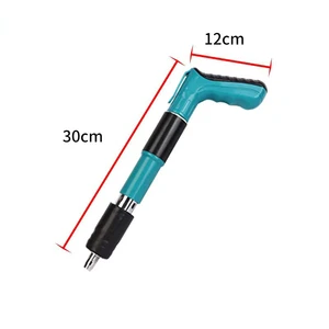 Mini Industrial Manual Nail Gun Silencer for DIY Electric Cement Walls & Ceiling Decoration Wire Duct Fixing