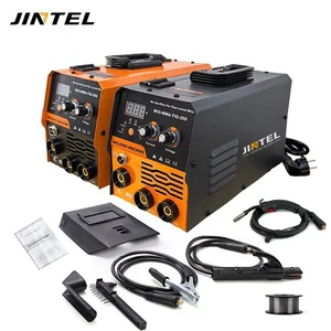 Professional Jintel NO Gas Welder MIG 350 120A Flux Cored Gasless Welding Machine With Wire Feeder For Construction