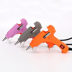 Colorful Electric Handmade Plastic Hot Melt Glue Gun for DIY Beauty Sewing & Crafting
