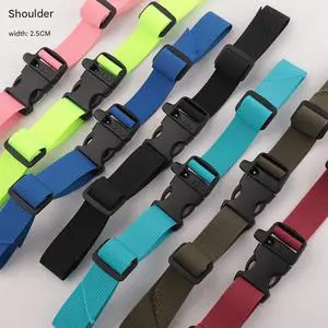 2.5cm Wide Children's School Bag Anti-slip Buckle Chest Strap Backpack Fixed Buckle Adjustable Release Buckle Sternum Strap