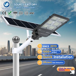 Zhongshan Lamp Outdoor Waterproof Ip67 Die-cast Aluminum 50w 70w 100w 200w 300w 400w 500w 600w Smd Led Solar Street Light