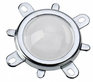 20-100W LED Light Lens LED Reflector 44mm Optical Glass Lens 50mm Reflector Collimator Cup Fixed Bracket